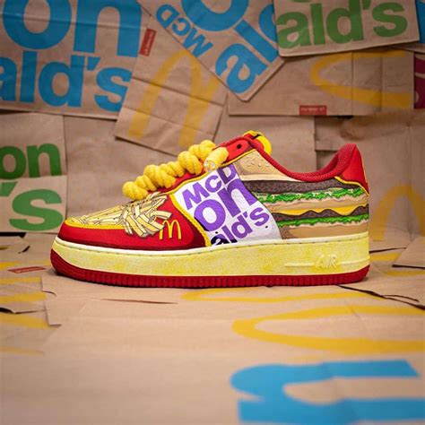 nike air force 1 mcdonalds limitierte edition|Lovin’ These McDonald’s x Nike Air Force 1 Custom Sneakers.